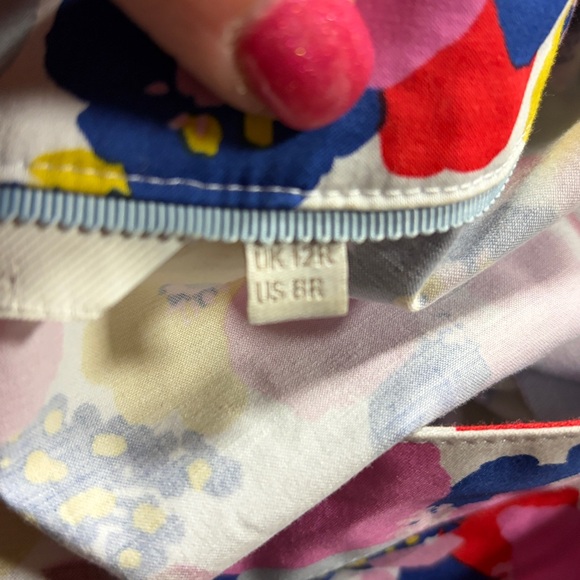 Boden Colorful Floral Mini Dress - Picture 9 of 11